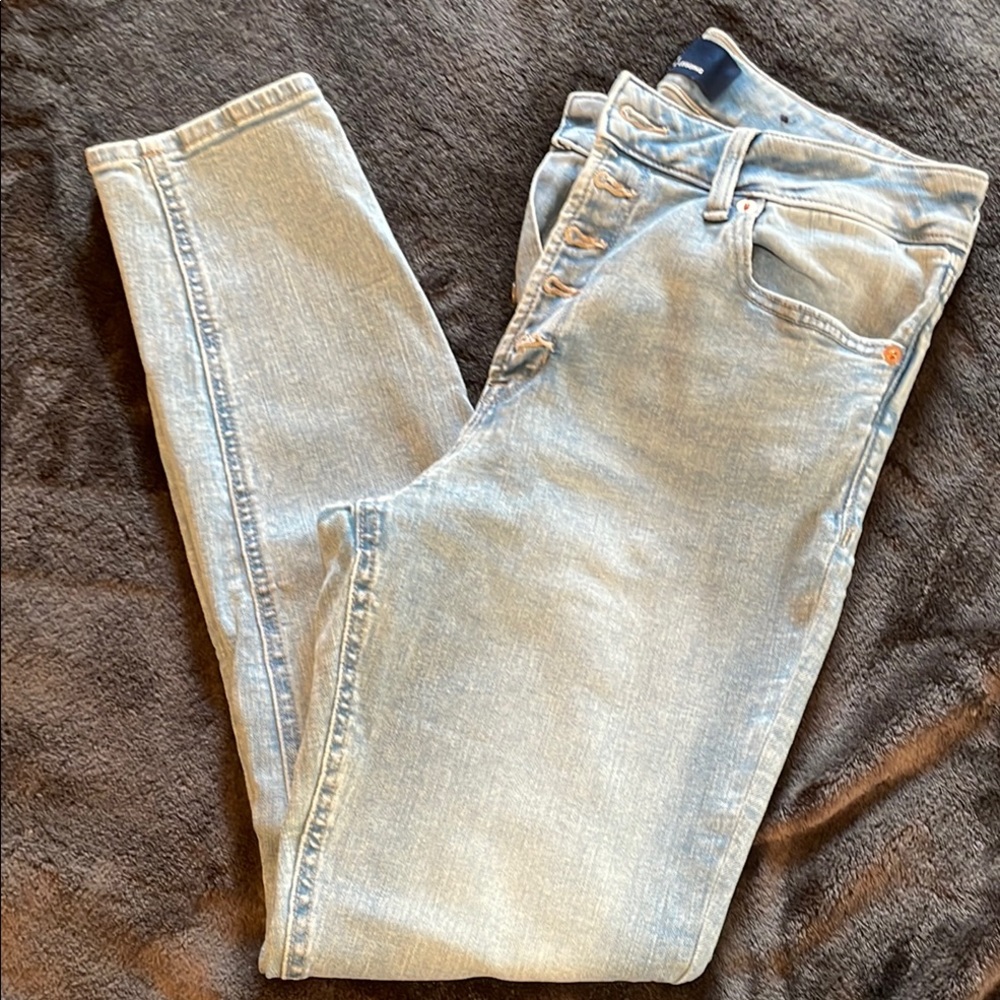 GAP Women's Light Wash Skinny Jeans